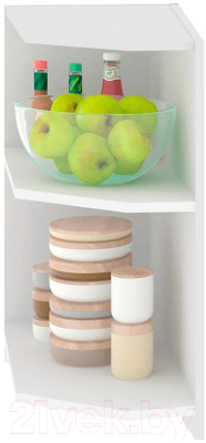 Шкаф-стол кухонный Кортекс-мебель Корнелия Лира НШК30р без столешницы - фото