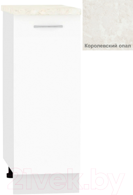 Шкаф-стол кухонный Кортекс-мебель Корнелия Лира НШ30р - фото