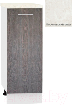 Шкаф-стол кухонный Кортекс-мебель Корнелия Лира НШ30р - фото