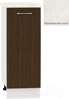 Шкаф-стол кухонный Кортекс-мебель Корнелия Лира НШ30р - фото