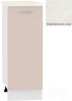 Шкаф-стол кухонный Кортекс-мебель Корнелия Лира НШ30р - фото