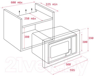 Микроволновая печь Teka ML 8200 BIS / 112060001