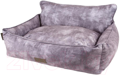 Лежанка для животных Scruffs Kensington / 661747 (экозамша, серый) - фото
