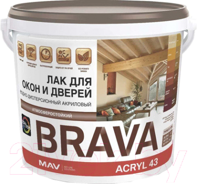 Лак MAV Brava ВД-АК-1043 - фото