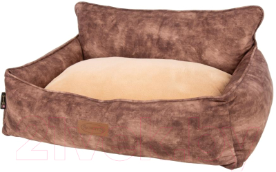 Лежанка для животных Scruffs Kensington / 661693 (экозамша, шоколадный)