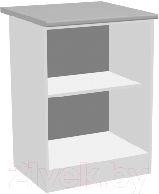 Тумба Сокол-Мебель ТК-06 (белый/венге)