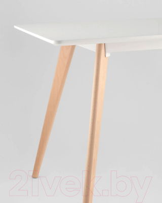 Обеденный стол Stool Group Frank 120x80 / Z-239 (белый/дерево)