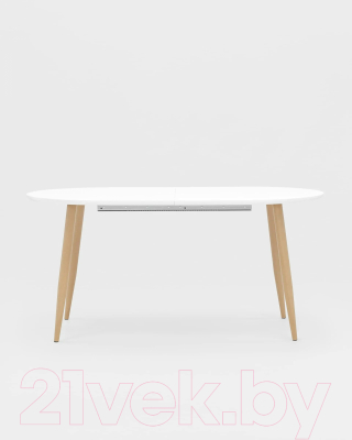 Обеденный стол Stool Group Берген раскладной 160-220x90 / DT-95-160 (белый)
