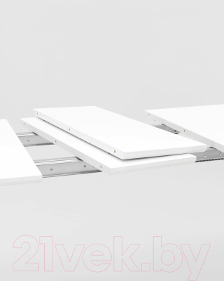 Обеденный стол Stool Group Берген раскладной 160-220x90 / DT-95-160 (белый)