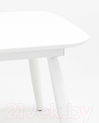 Обеденный стол Stool Group Чикаго 120-160x90 / DT-964S-W-120 (белый)