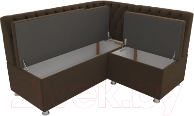 Уголок кухонный мягкий Mebelico Мирта 262 правый / 107598