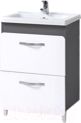 Тумба под умывальник Акваль Сеул 62 / СЕУЛ.62.10.27.N - фото
