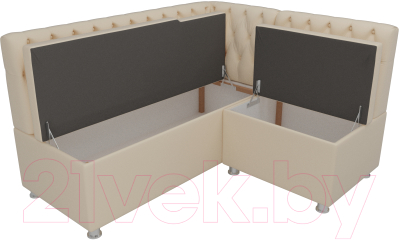 Уголок кухонный мягкий Mebelico Мирта 262 правый / 107605