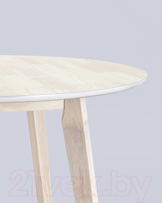 Обеденный стол Stool Group Gerda 100x100 / LWM(CR)10108HL32 (беленый дуб)