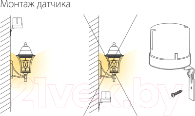 Датчик движения Elektrostandard 5500W IP44 / SNS-L-07