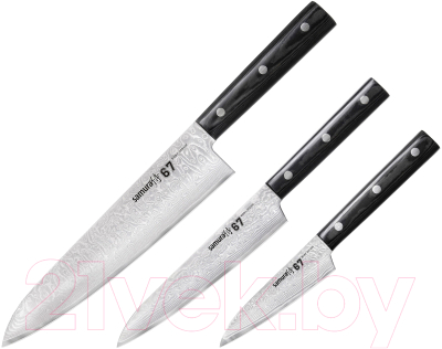 Набор ножей Samura 67 Damascus SD67-0220M - фото
