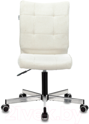 Кресло офисное Бюрократ CH-330M (молочный Velvet 20)