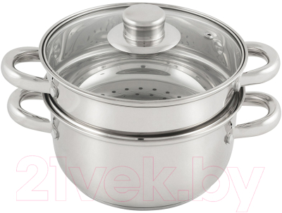 Кастрюля-пароварка Mallony Mediano / 008524 - фото