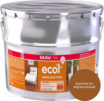 Эмаль MAV Ecol ПФ-266 - фото