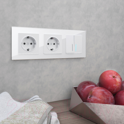 Рамка для выключателей и розеток Werkel W0031101 / a051196