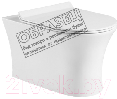 Унитаз подвесной BelBagno BB1224CHR-SM - фото