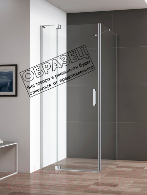 Душевой уголок Cezares SLIDER-AH-1-90-90/100-BR-Cr