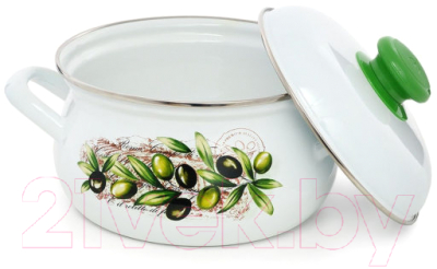 Кастрюля ЭСТЕТ Оливы Тосканы / ЭТ-72102
