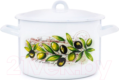 Кастрюля ЭСТЕТ Оливы Тосканы / ЭТ-72119 - фото