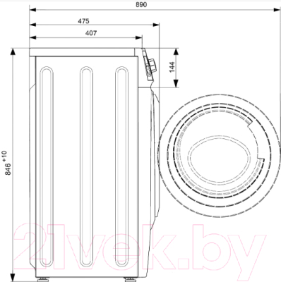 Стиральная машина ATLANT СМА 60У105-00
