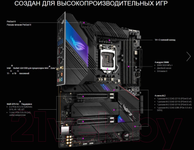 Материнская плата Asus Rog Strix Z590-E Gaming WiFi