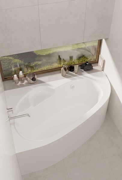 Ванна акриловая Alba Spa Katrina 170x110 R