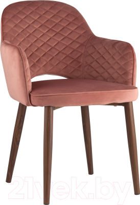 Стул Stool Group Венера диамант MC16-2YS KD HLR-44 (велюр пыльно-розовый) - фото