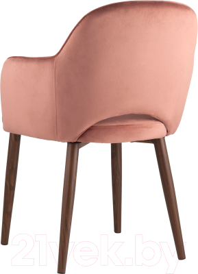 Стул Stool Group Венера диамант MC16-2YS KD HLR-44 (велюр пыльно-розовый)