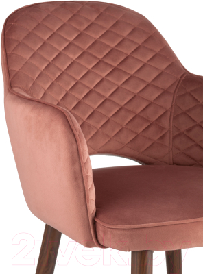 Стул Stool Group Венера диамант MC16-2YS KD HLR-44 (велюр пыльно-розовый)