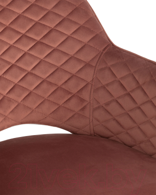 Стул Stool Group Венера диамант MC16-2YS KD HLR-44 (велюр пыльно-розовый)