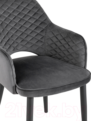 Стул Stool Group Венера диамант MC16-2YS KD HLR-21 (велюр серый)