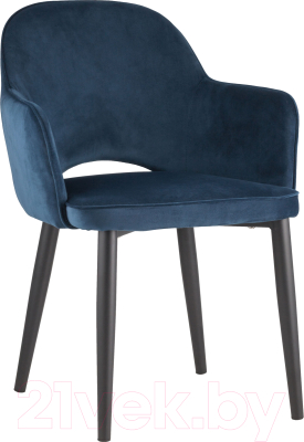 Стул Stool Group Венера MC16-2 KD HLR-63 (вельвет сине-зеленый) - фото