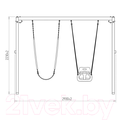 Качели National Tree Company Р911-15