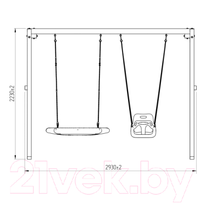 Качели National Tree Company Р911-16