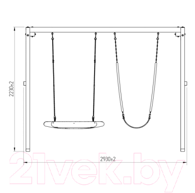 Качели National Tree Company Р911-17