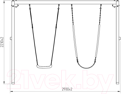 Качели National Tree Company Р911-18