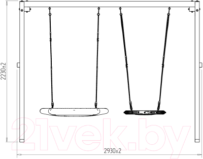 Качели National Tree Company Р911-22