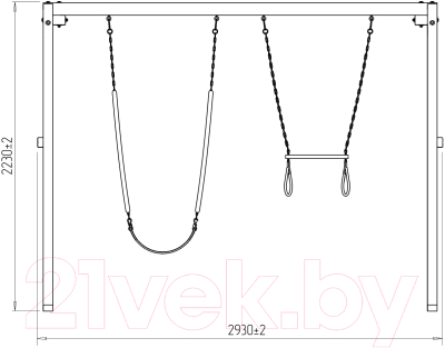 Качели National Tree Company Р911-25