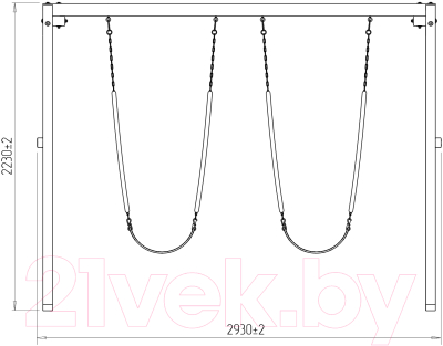 Качели National Tree Company Р911-27
