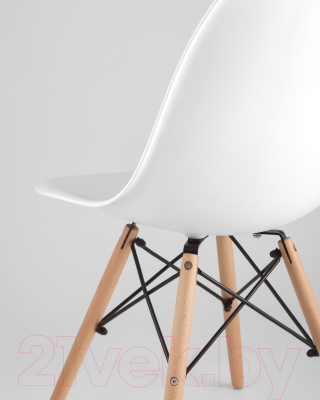 Стул Stool Group Eames / 8056PP (белый)