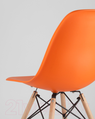 Стул Stool Group Eames / 8056PP (оранжевый)