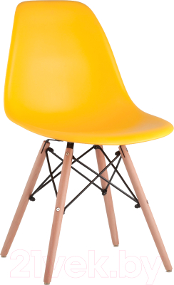 Стул Stool Group Eames / 8056PP (желтый) - фото