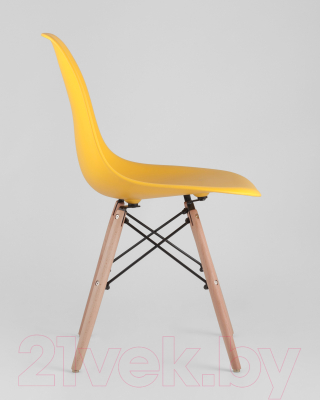 Стул Stool Group Eames / 8056PP (желтый)