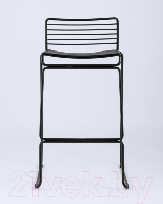 Стул барный Stool Group Danny (черный с черной подушкой)