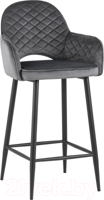 Стул барный Stool Group Венера диамант MC16-2YSC (серый) - фото